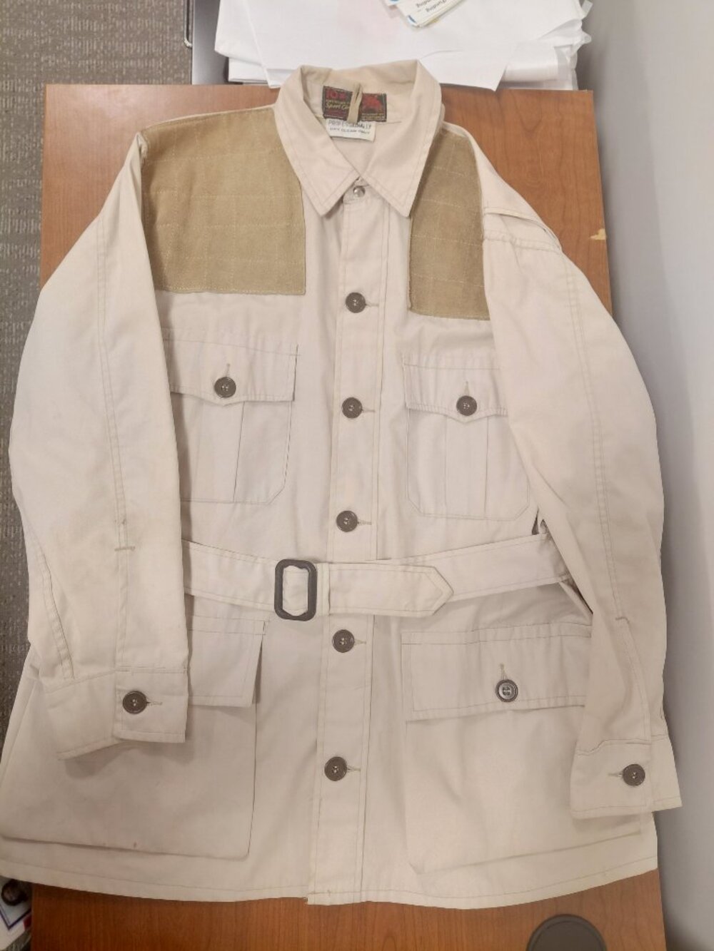 Vintage 10-X America's Finest Sport Clothing Field / Safari Shooting Jacket
